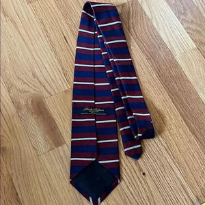 Brooks Brothers Red and Blue Striped Men's Tie